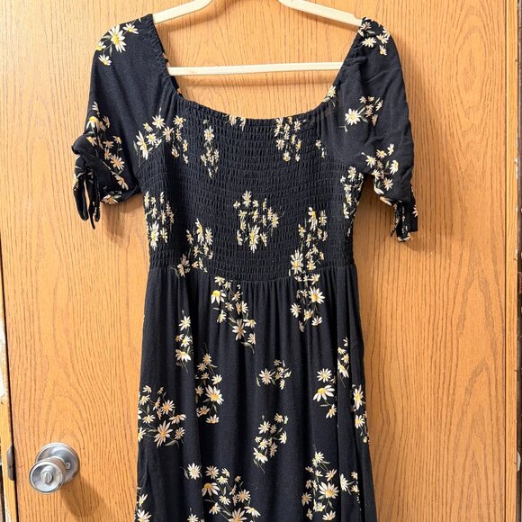 American Eagle Black Daisy Dress - Picture 3 of 3